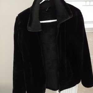 Fleece zip up jacket